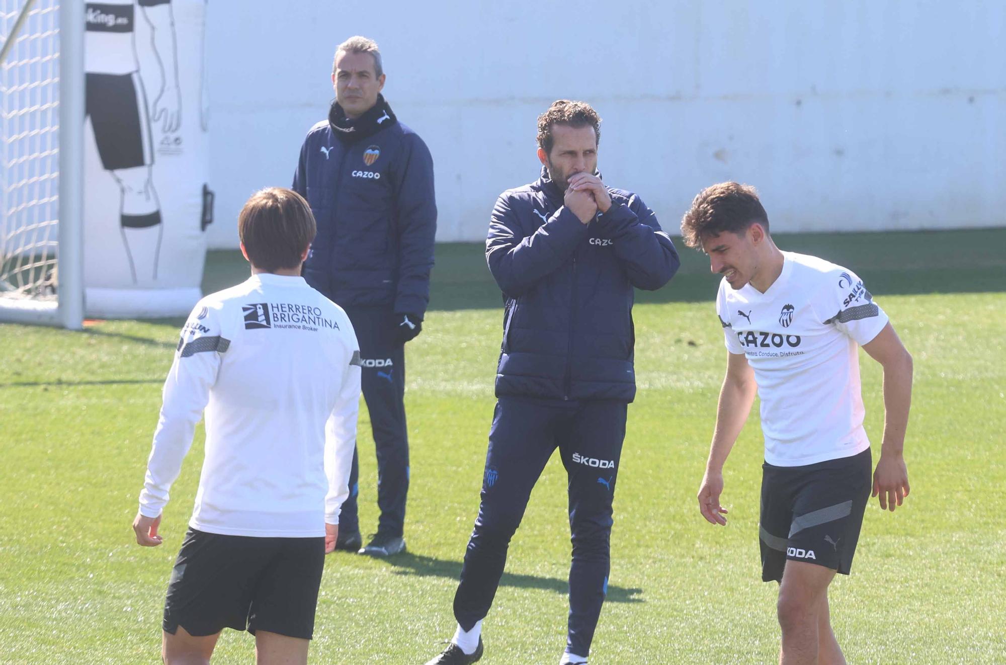 Así ha sido el entrenamiento del Valencia CF de este miércoles