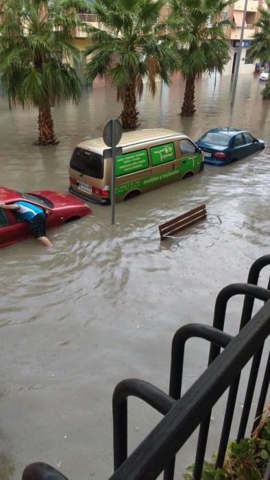 Inundaciones en Sax