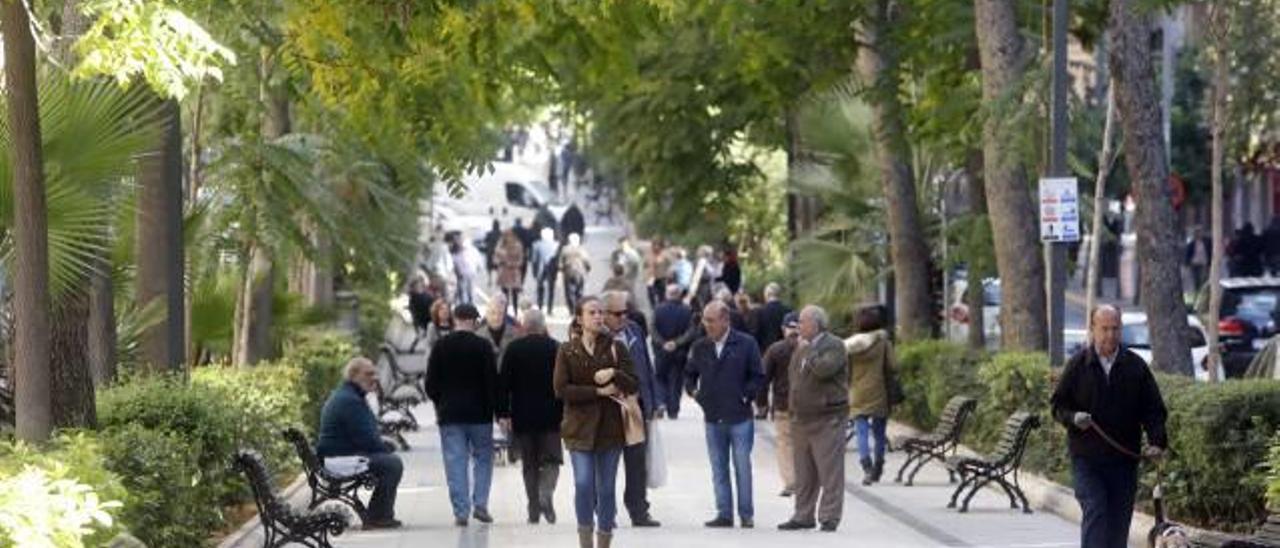 La principal avenida de la ciudad de Torrent.