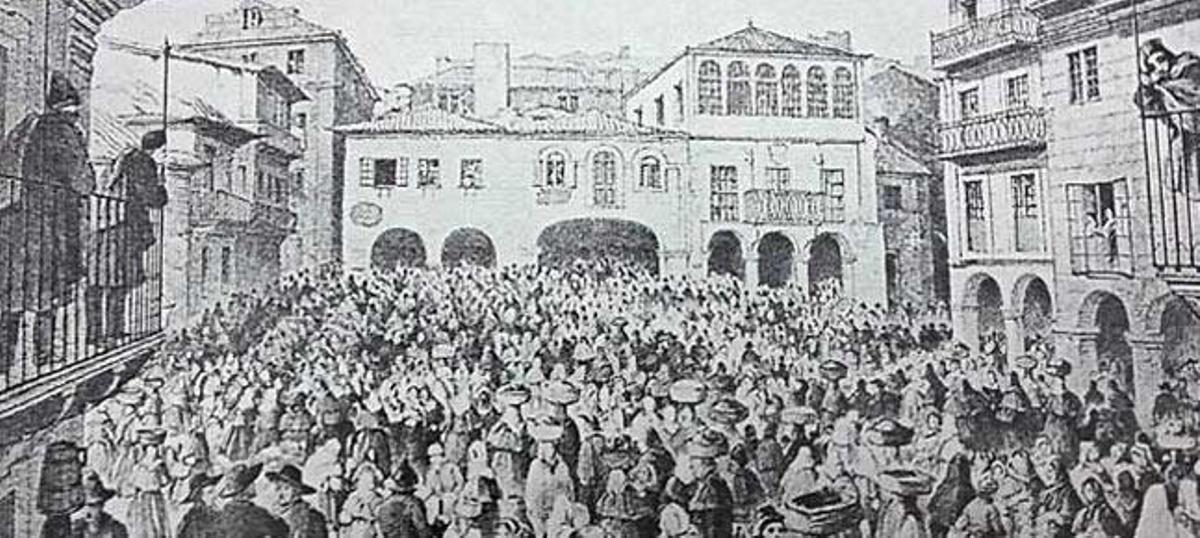 Concello./ Extraído de "Lugares da Reconquista" de Lalo Vázquez Xil.