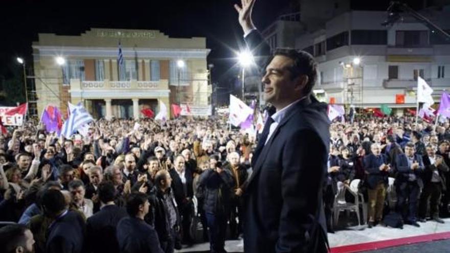 Alexis Sipras, líder de Syriza