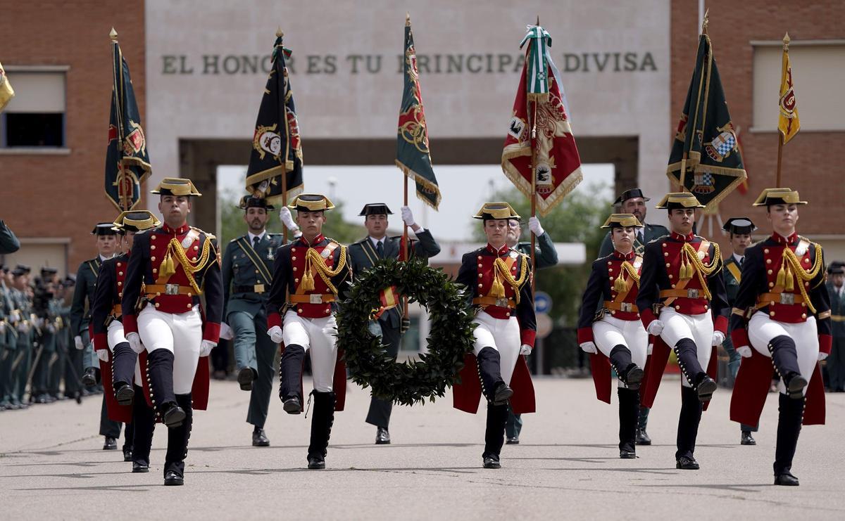 Actos de celebración del 180 aniversario de la fundación de la Guardia Civil.