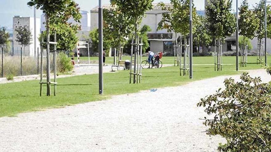 Una parte del parque del Molí den Beió será centro de salud.