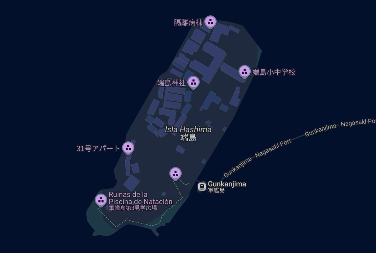 Localización de la isla
