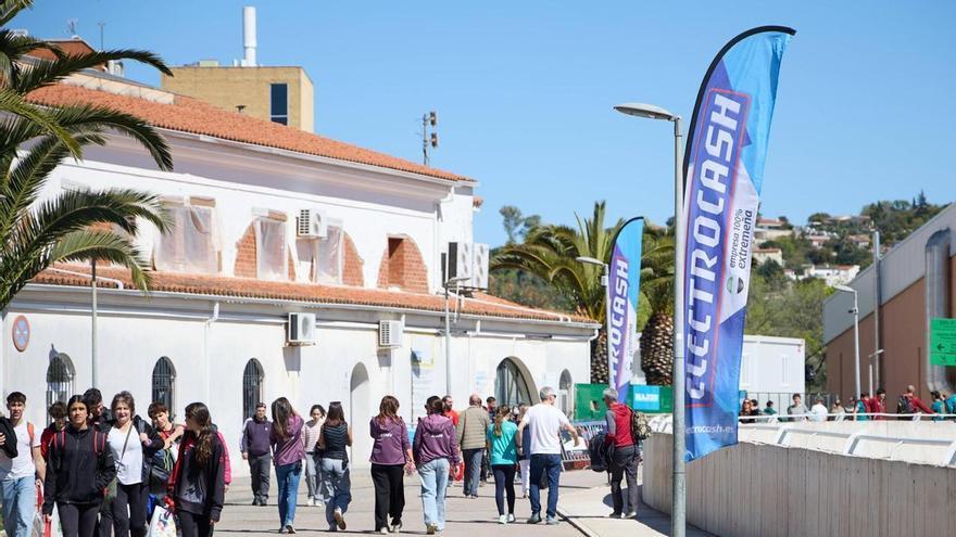 FOTOGALERÍA. Ambiente en Cáceres en la Copa de España de Escalada