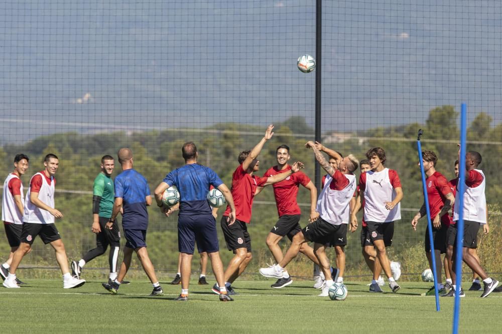 Primer entrenament de la pretemporada del Girona FC