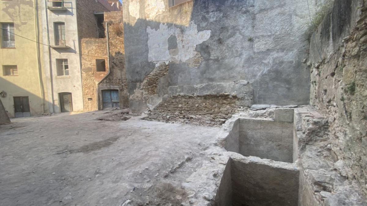 L’illa interior entre els carrers de Santa Maria del Puig i del Call. | AJUNTAMENT BISBAL D’EMPORDÀ