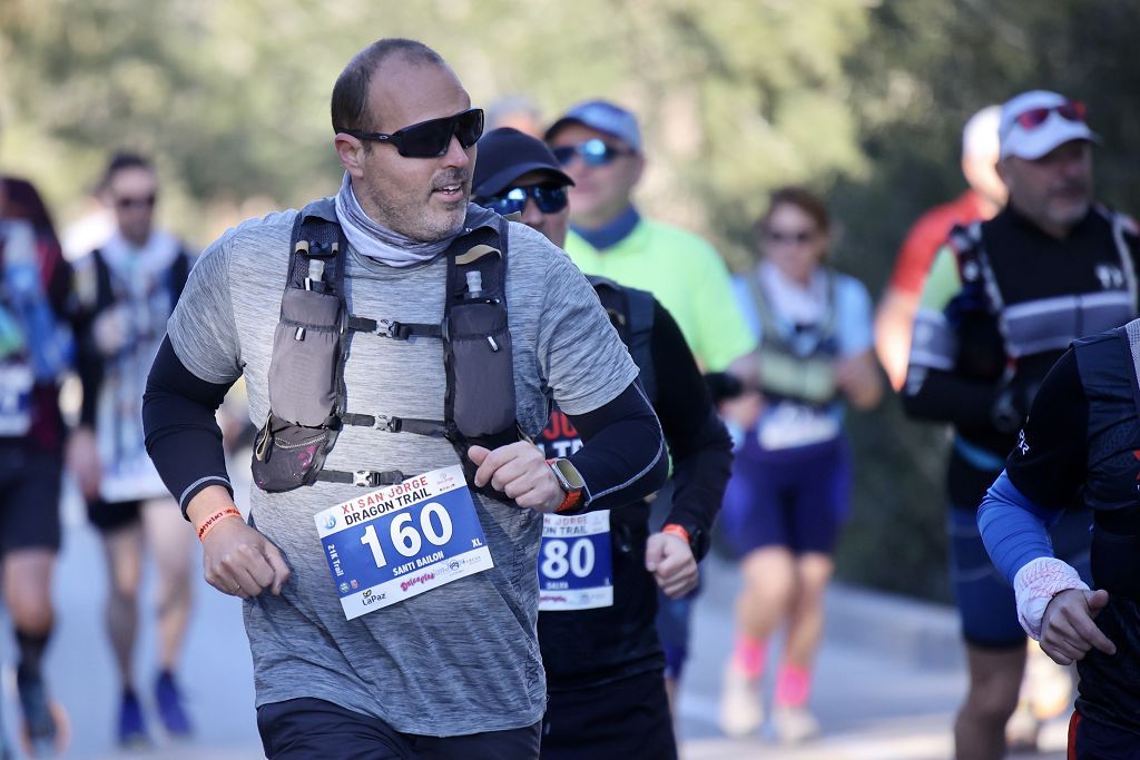 Las imágenes de la San Jorge Dragon Trail en La Alcayna