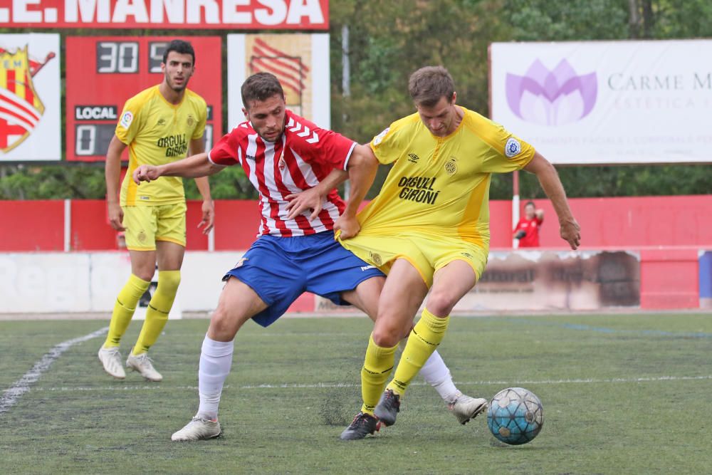 El Girona C empata a Manresa i perd la promoció d'ascens a Tercera Divisió