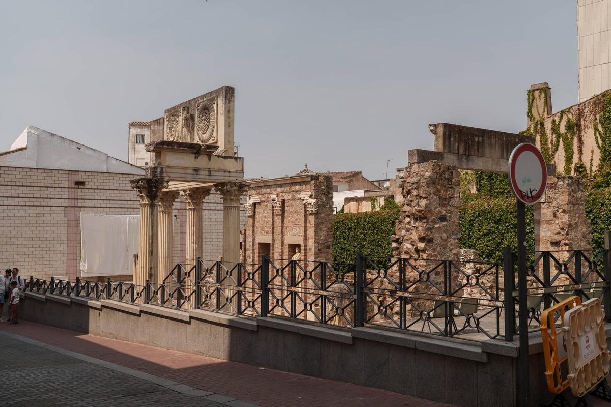 El Pórtico del Foro de Mérida.