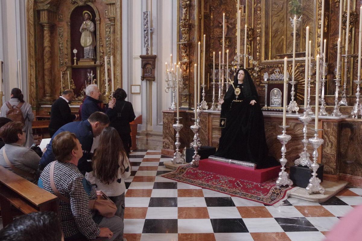 Semana Santa de Málaga 2026 | Pésame a la Santísima Virgen de Servitas
