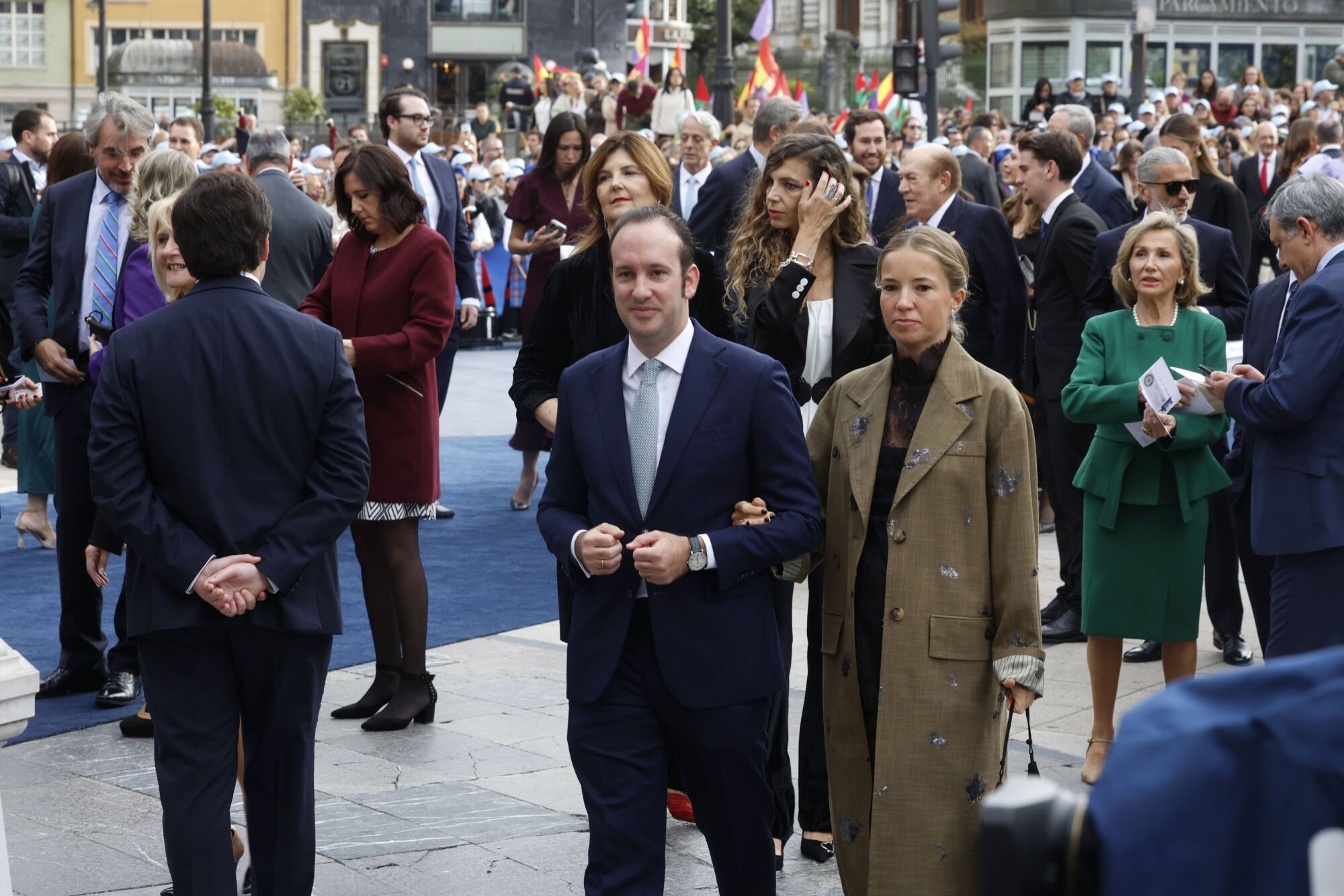 Así fue la llegada de los invitados a los premios "Princesa de Asturias" y su paso por la alfombra azul