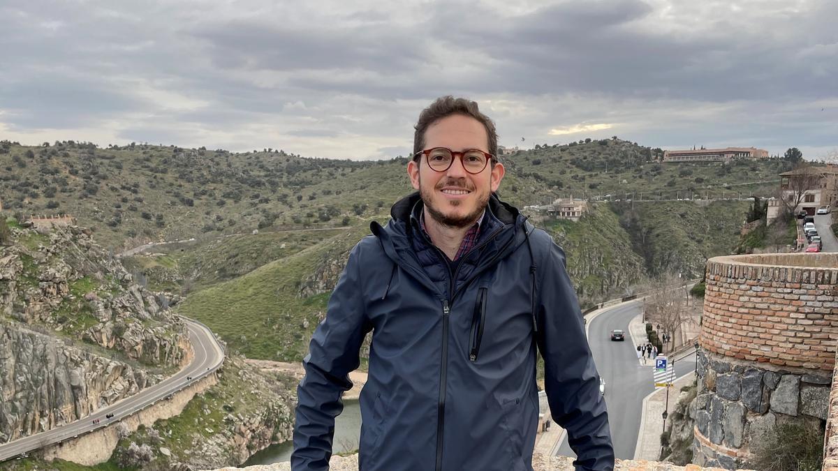 Víctor Vega, leonés afincado en Madrid que no olvida su tierra.