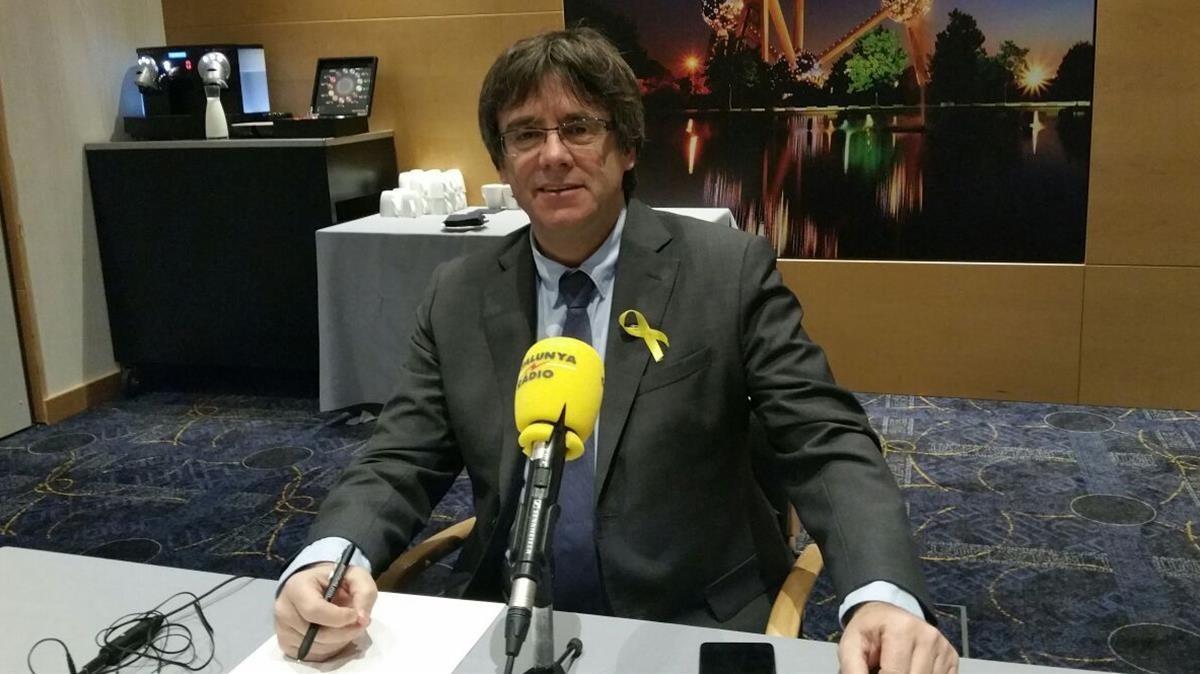 zentauroepp41366888 19 12 2017 carles puigdemont entrevistado a catalunya radio 171219093258