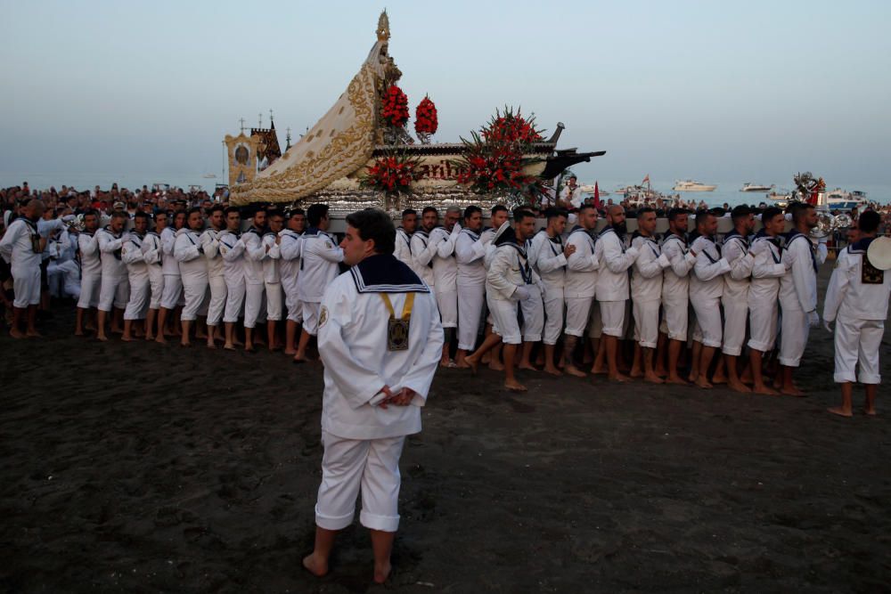 Torremolinos celebra la procesión de la Virgen del Carmen