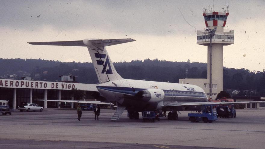 27 años del adiós de Aviaco: la aerolínea «milagrosa» que operó la primera ruta internacional desde Vigo