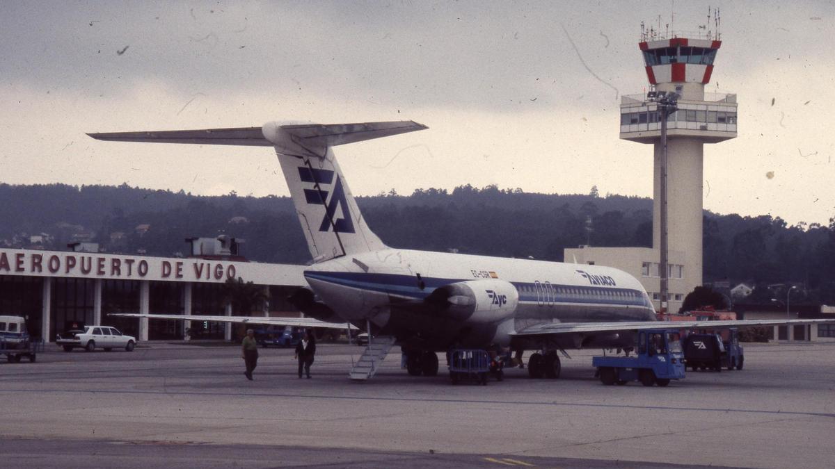 27 años del adiós de Aviaco: la aerolínea «milagrosa» que operó la primera ruta internacional desde Vigo