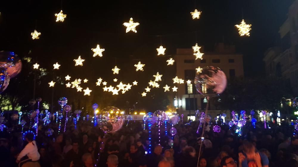 Encendido de luces de Navidad de Palma