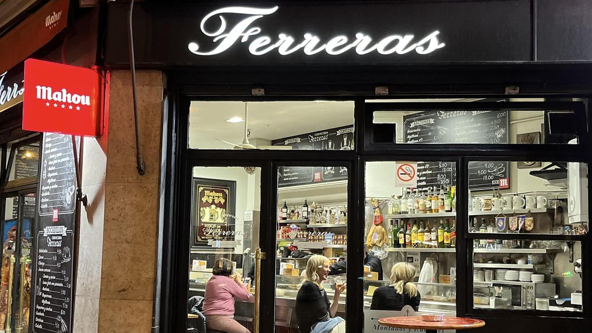 El Bar Ferreras, en Bravo Murillo.