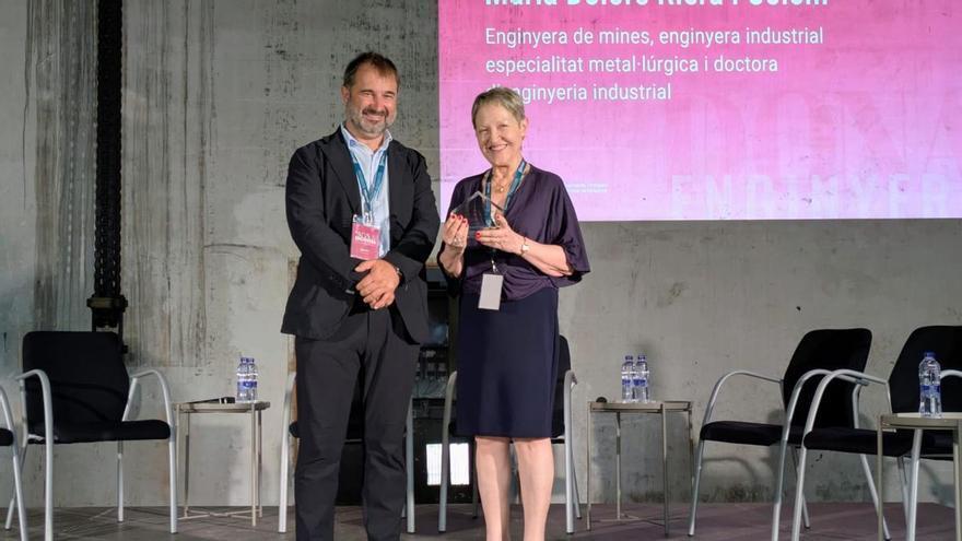 Maria Dolors Riera rep a Manresa el premi Dona Enginyera 2026