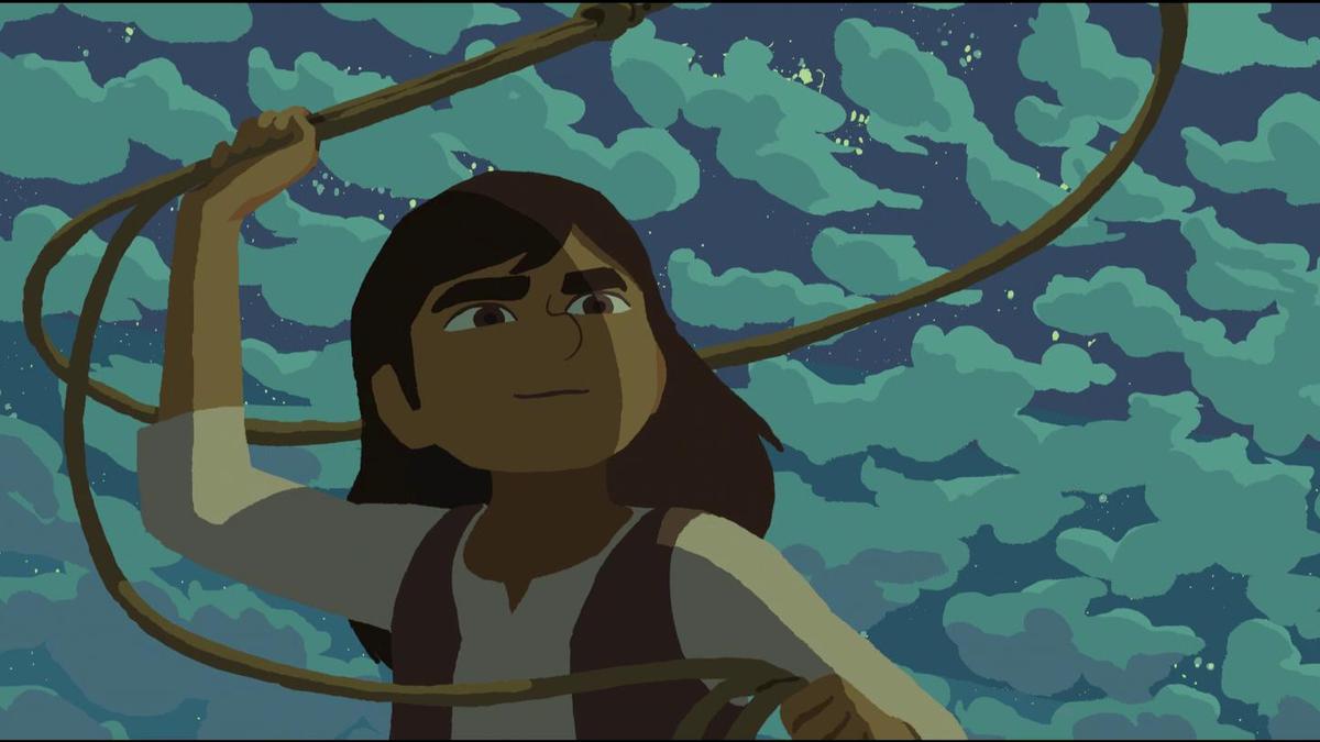 Fotograma del filme franco-danés Calamity con el que arrancará «Primeiros ollares»