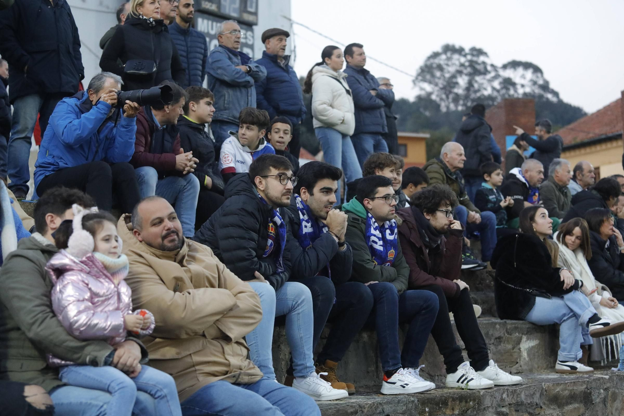 EN IMÁGENES: Así ha sido el derbi comarcal entre Marino y Avilés (0-0)