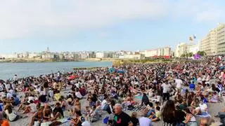 El día después del eclipse en A Coruña: 83.712 coches, más usuarios de bus y 218 toneladas de basura