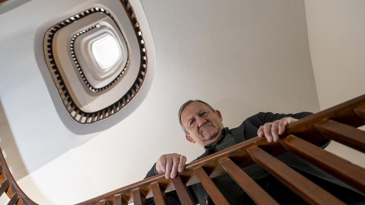 Carlos Cruzado, técnico del Ministerio de Hacienda, en el Park Hotel