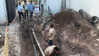 Comienzan las excavaciones en la octava y última fosa de la Guerra Civil localizada en el cementerio de Cabra