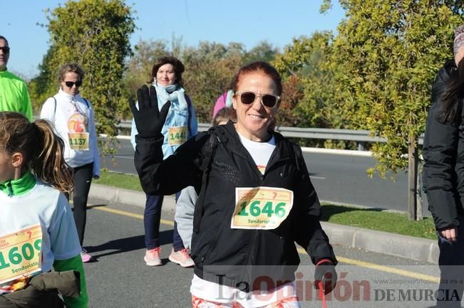 Carrera popular AFACMUR y La7TV en La Alberca: senderistas