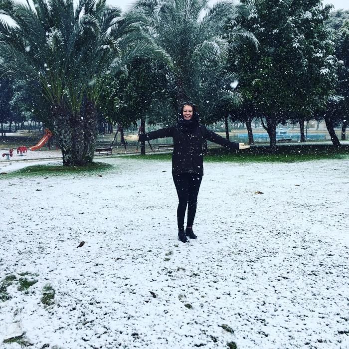 Nieve en Murcia