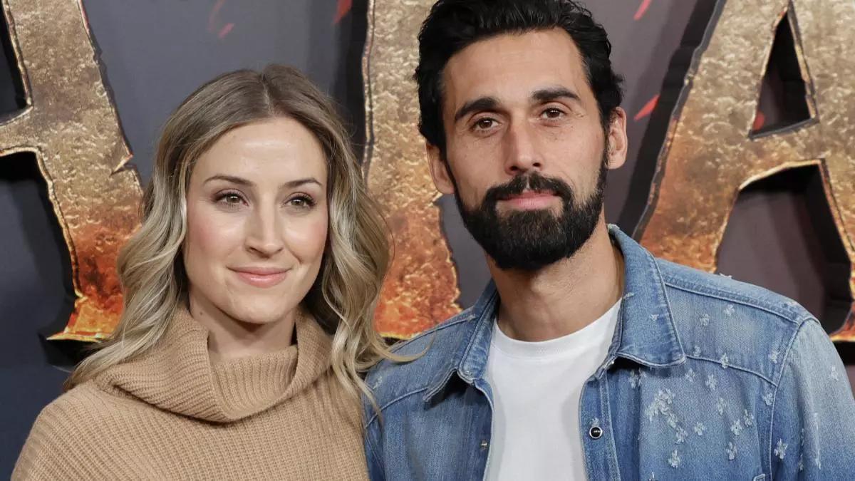 Álvaro Arbeloa y Carlota Ruíz en diciembre de 2025