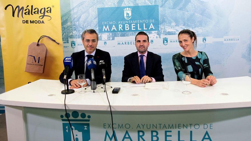 José Eduardo Díaz, Jacobo Florido y Elisa Alameda, este jueves.