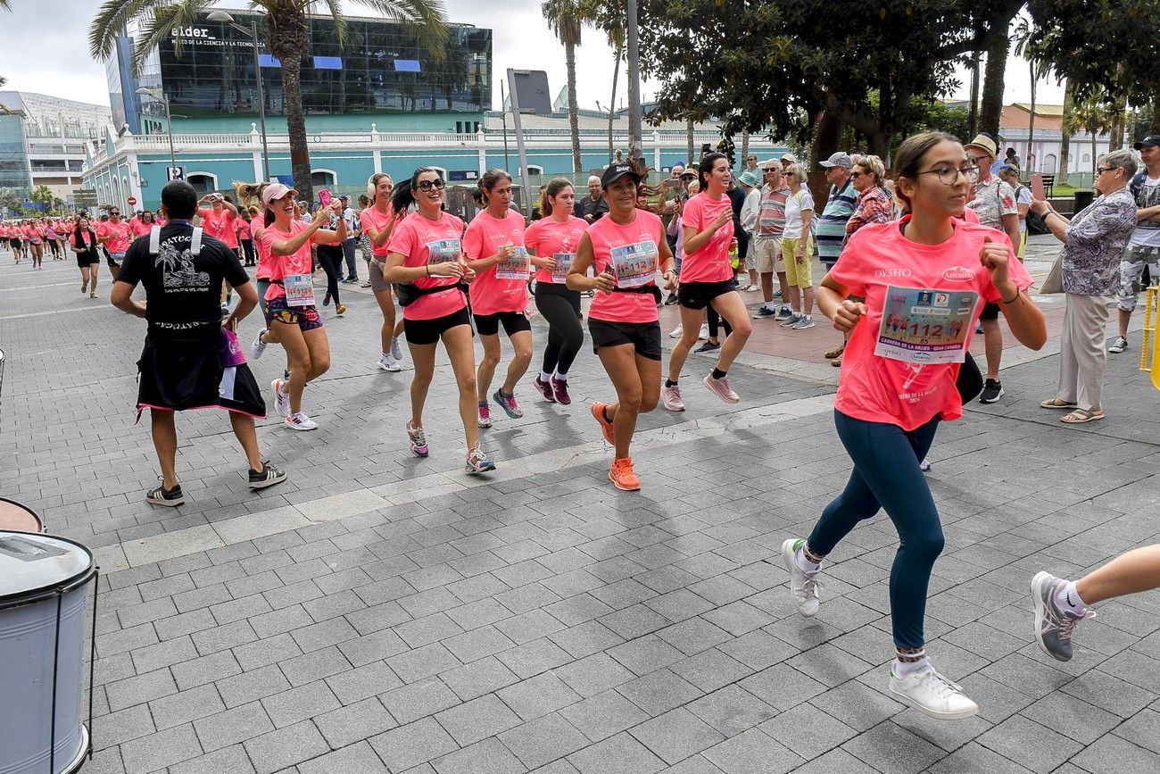 La 'Marea Rosa' de la Carrera de la Mujer de Las Palmas de Gran Canaria, en imágenes