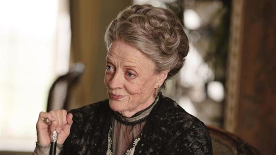 La actriz Maggie Smith