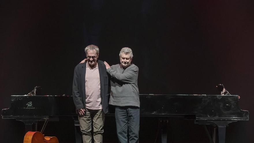 Manel Camp i Carles Cases passegen una complicitat il·limitada al Kursaal