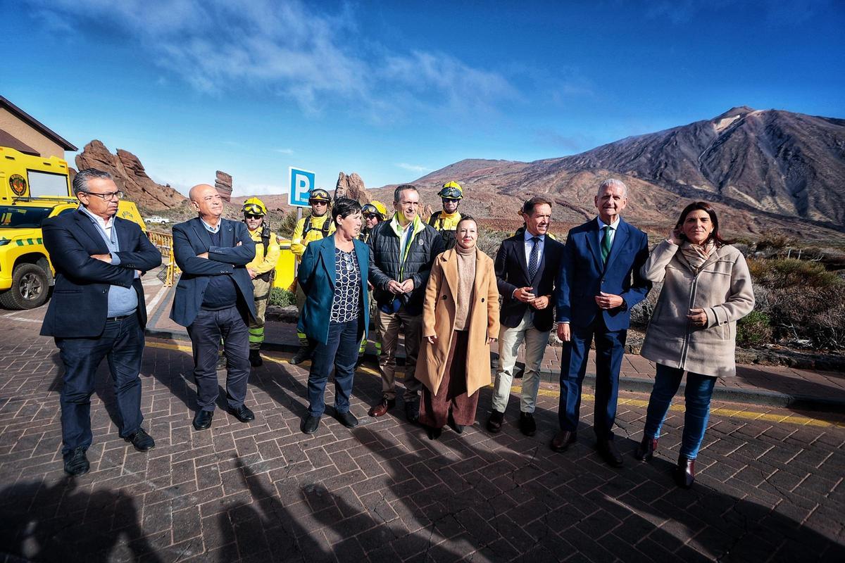 Firma de la transferencia de competencias del Parque Nacional del Teide
