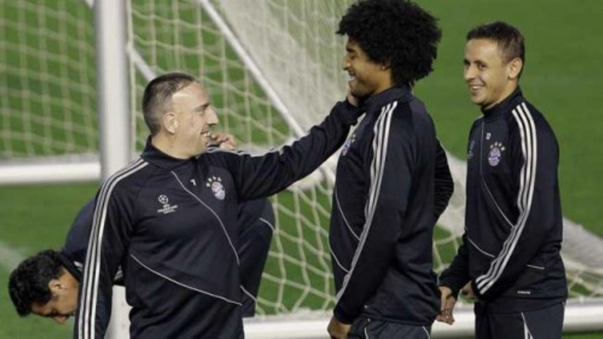 El Bayern entrena en Mestalla