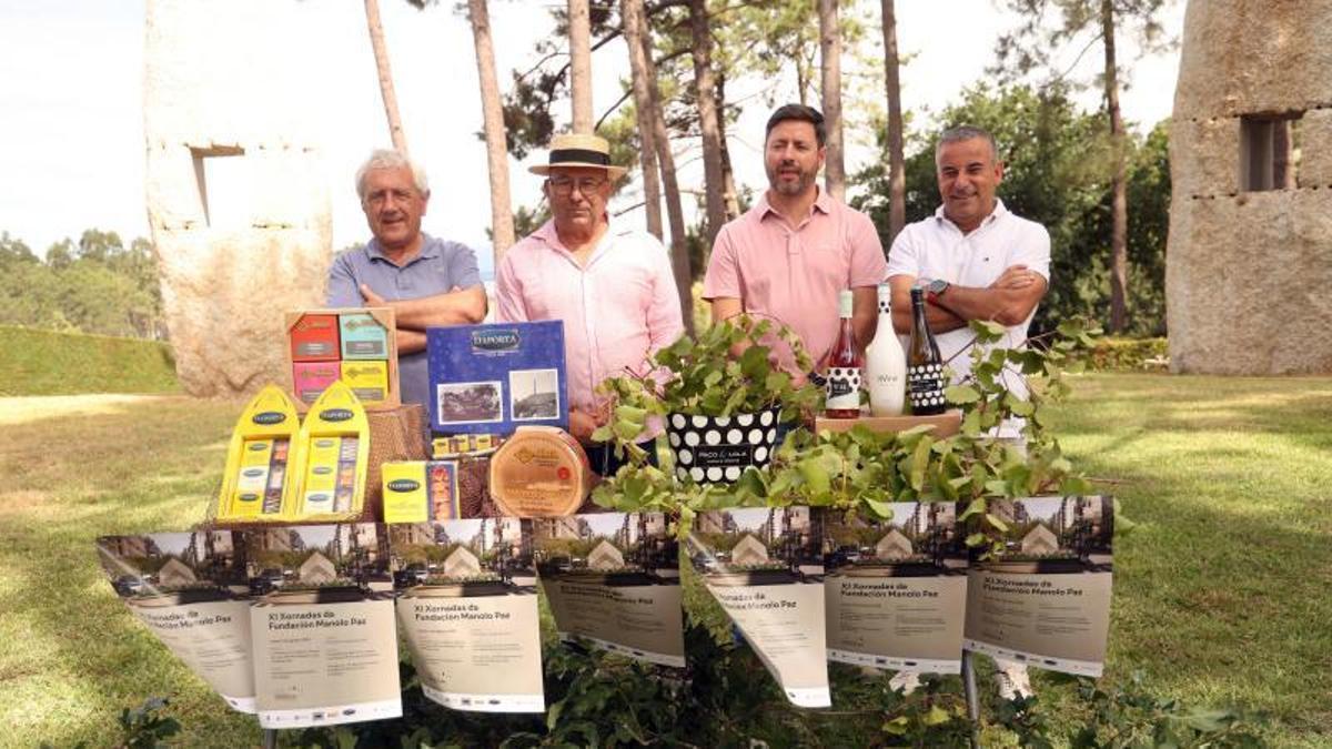 Presentación de las jornadas de la Fundación Manolo Paz de Cambados