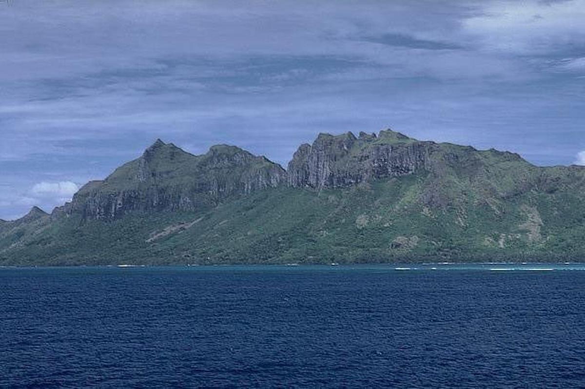Isla de Raivavae, en las Islas Australes de la Polinesia Francesa.