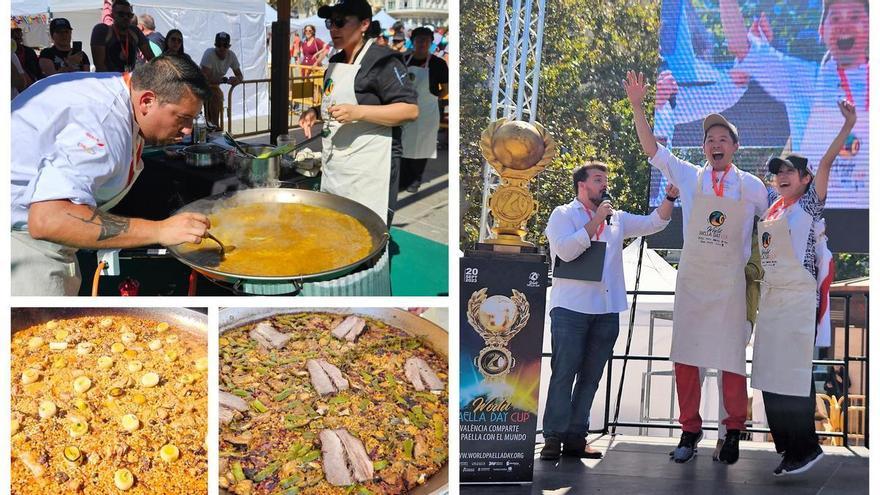 Un cocinero japonés conquista el concurso de la mejor paella del mundo en España