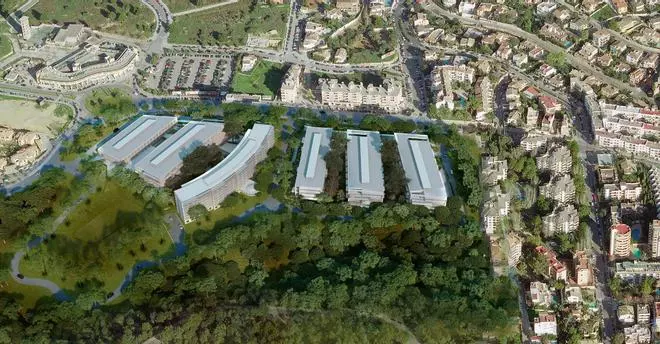 Las fotos que explican el proyecto del nuevo centro sociosanitario de  Son Dureta
