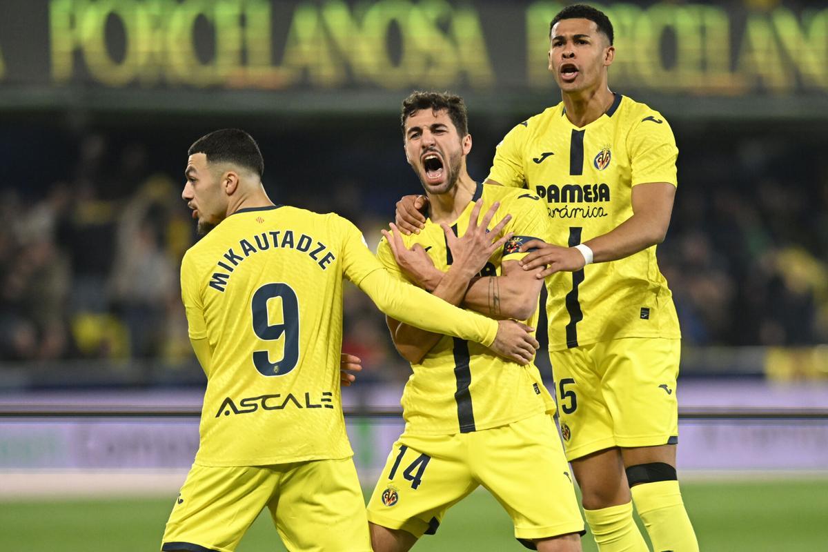 Una imagen del Villarreal-Valencia.