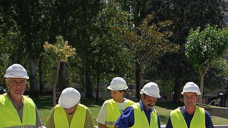 Trabajadores contratados en en julio dentro del II Plan de Empleo.