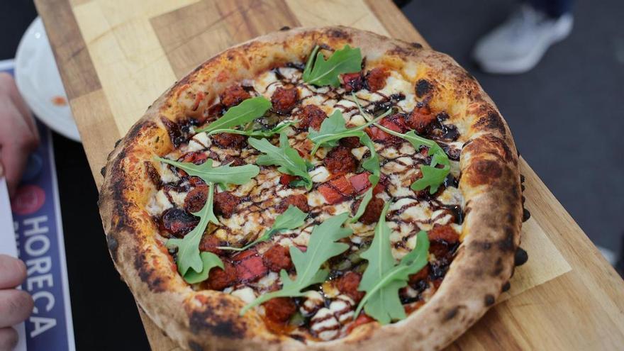 La 'Pizza Sobrasada', la mejor de Ibiza según el jurado de Horeca