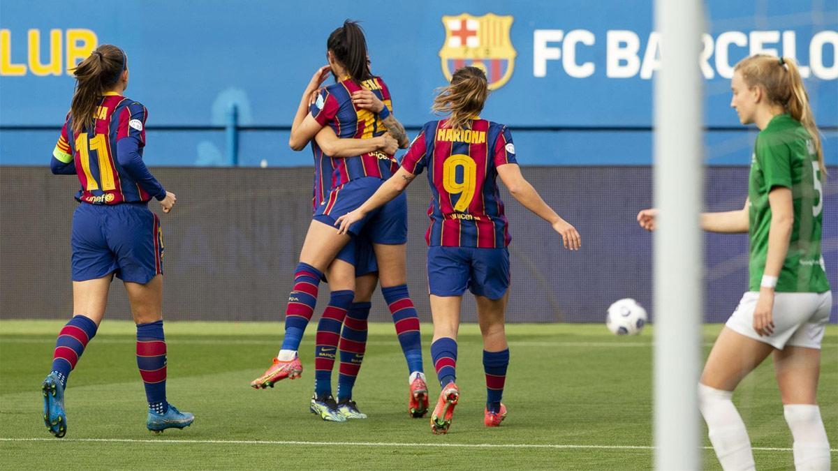 El Barça, a cuartos de Champions