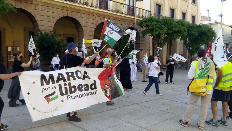 La marcha por el pueblo saharaui llega a La Rioja tras una semana en camino