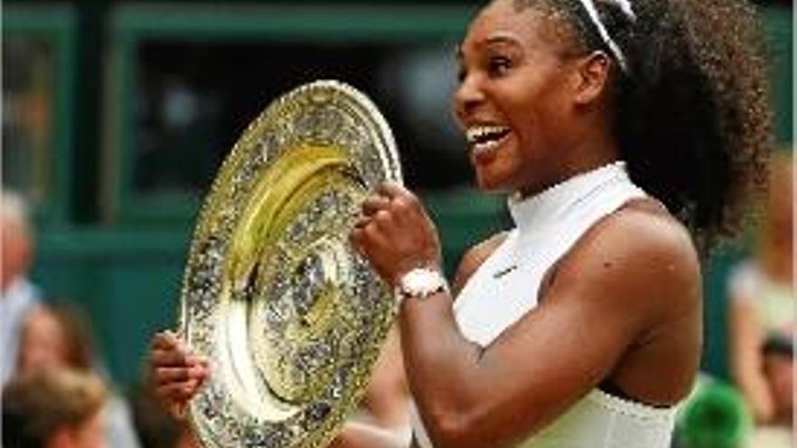 Serena Williams guanya el seu setè Wimbledon