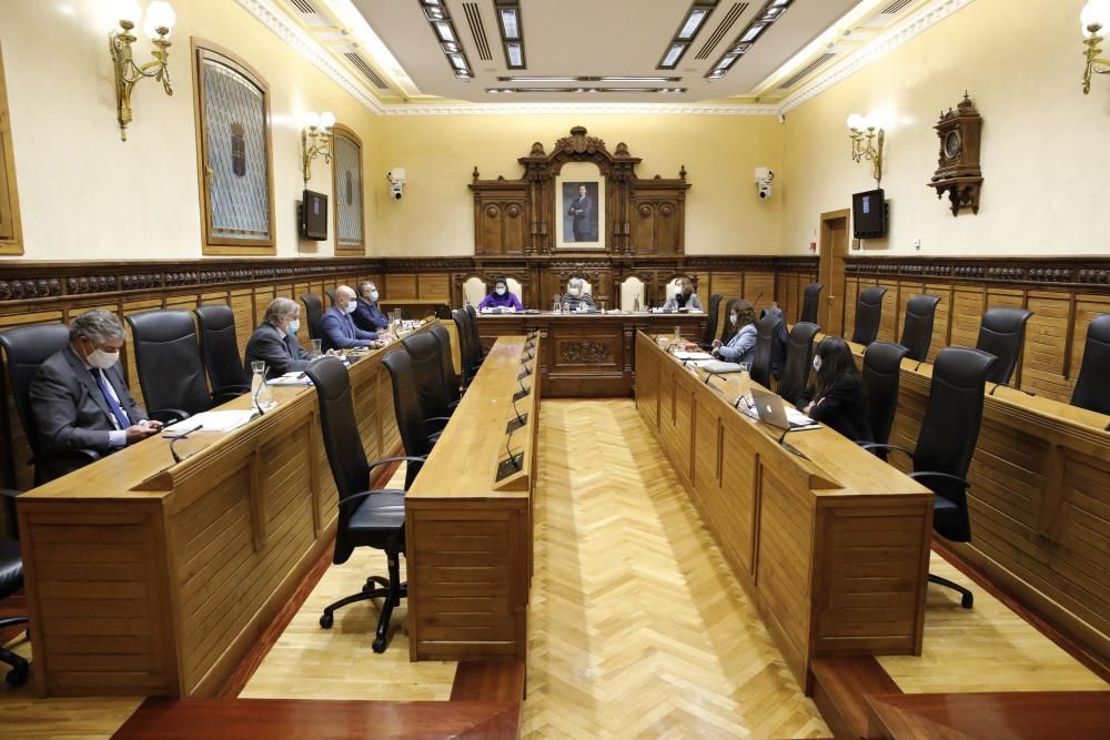 Pleno municipal de octubre en Gijón