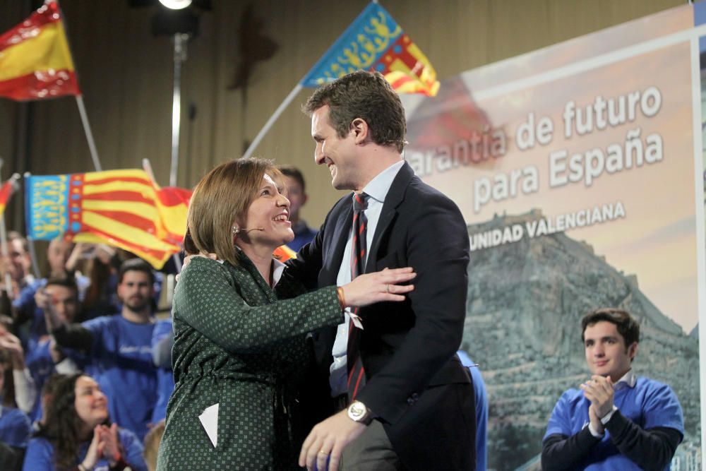 Pablo Casado proclama a los candidatos de la C. Valenciana